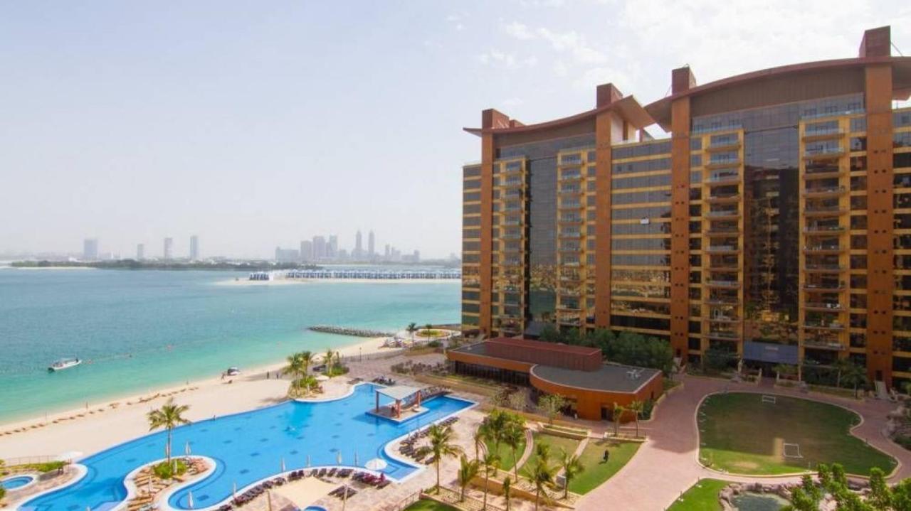 두바이 Tiara - Luxury Palm Jumeirah - Private Beach And Pool! 아파트 외부 사진