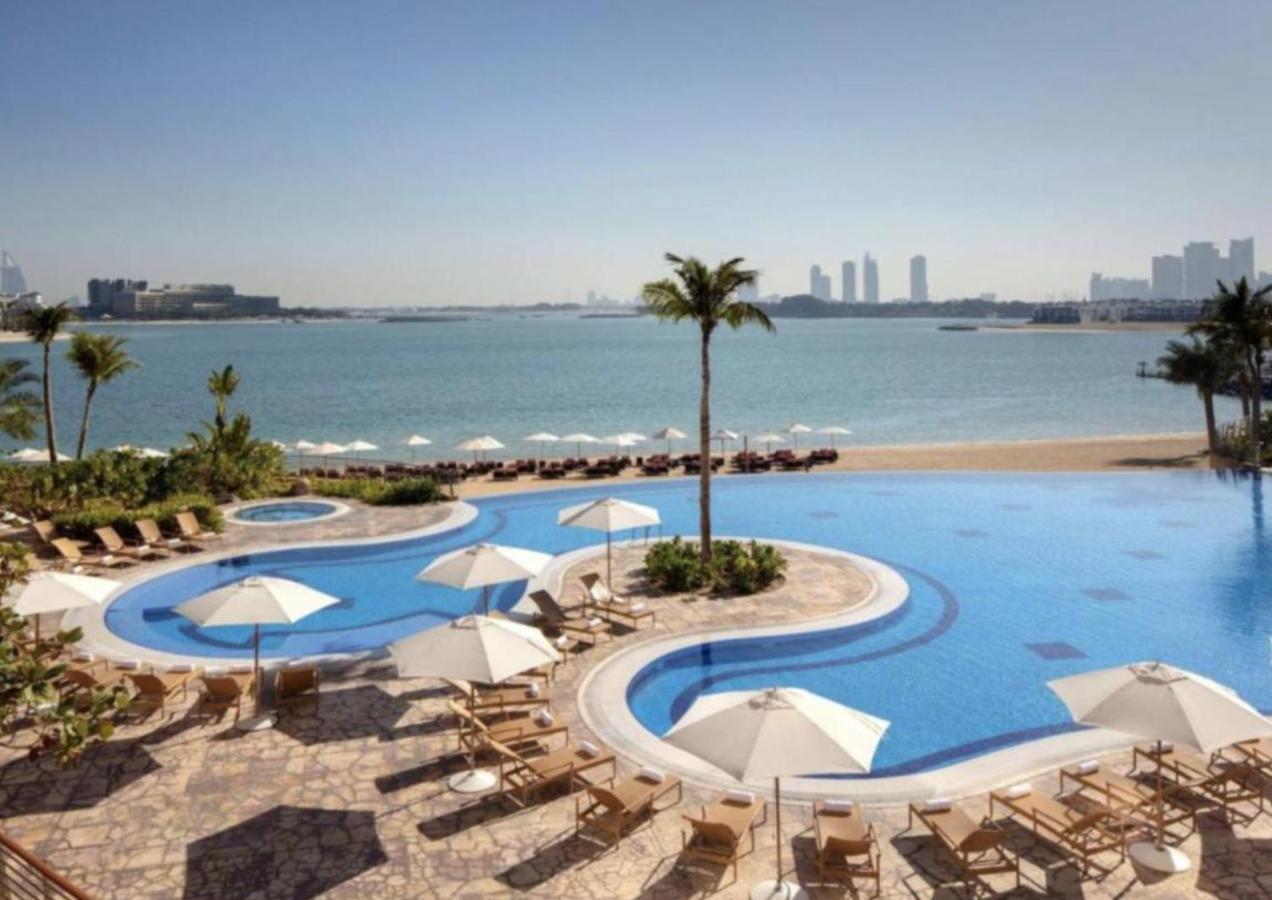 두바이 Tiara - Luxury Palm Jumeirah - Private Beach And Pool! 아파트 외부 사진